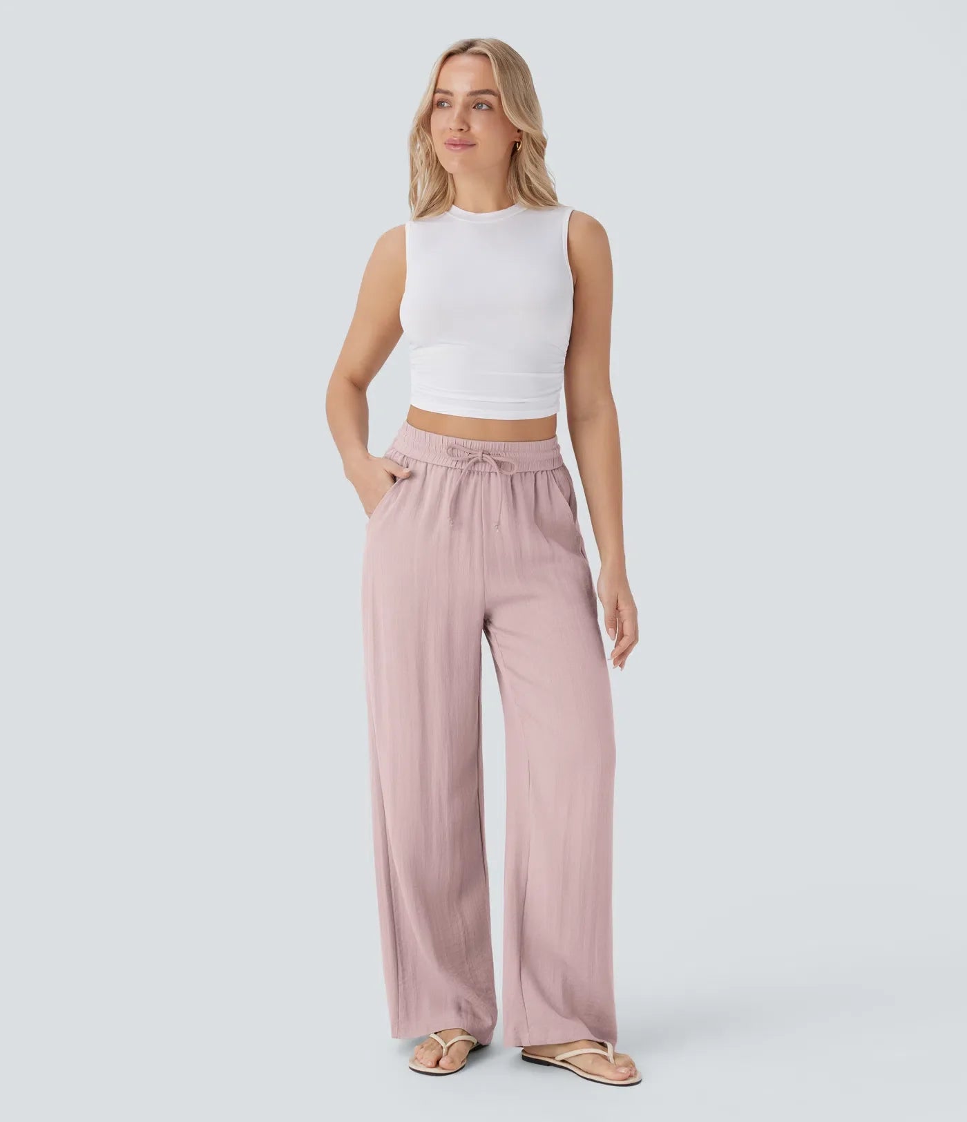 Cameron | Comfortable & Lightweight Linen Trousers with Elegant Legs