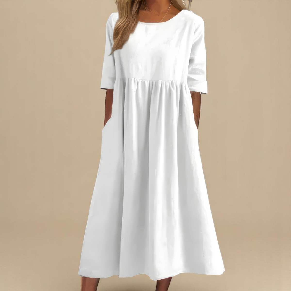 Marivelle™ Relaxed Empire Dress