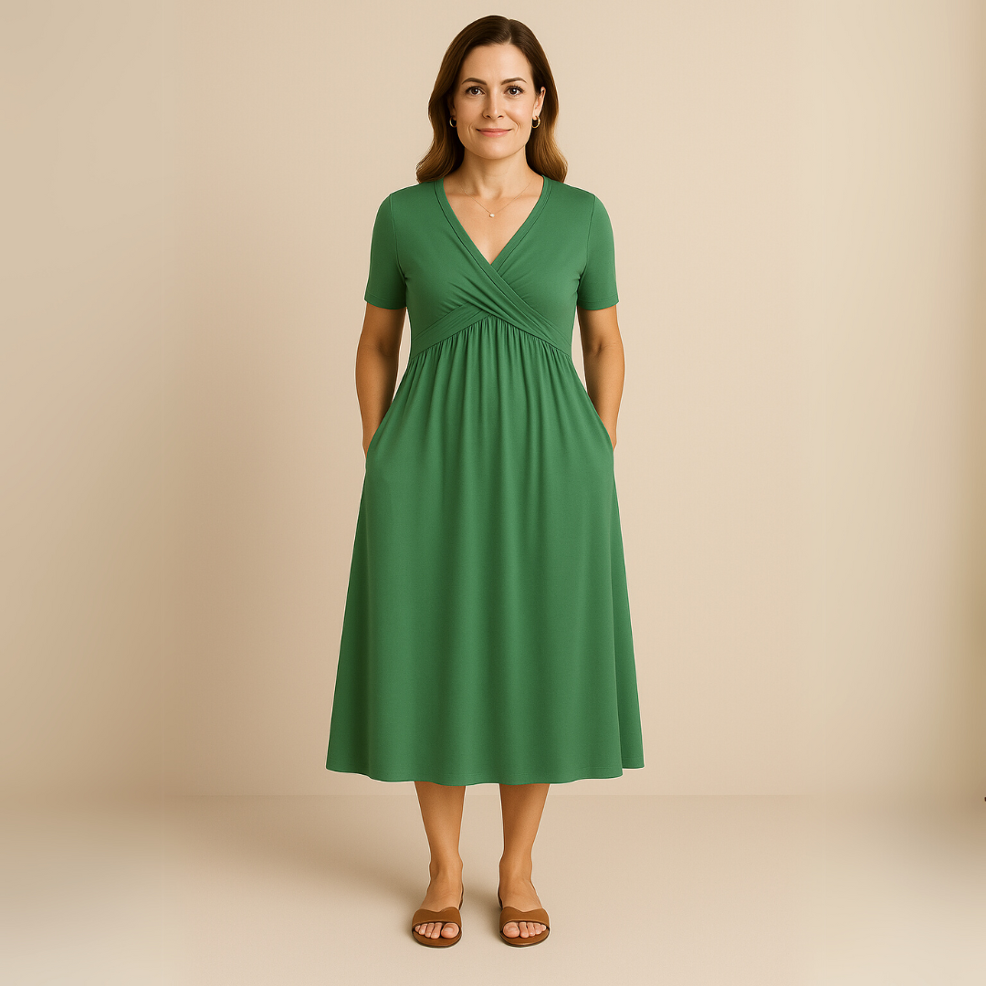 Anna – Cooling A-LINE Maxi Dress