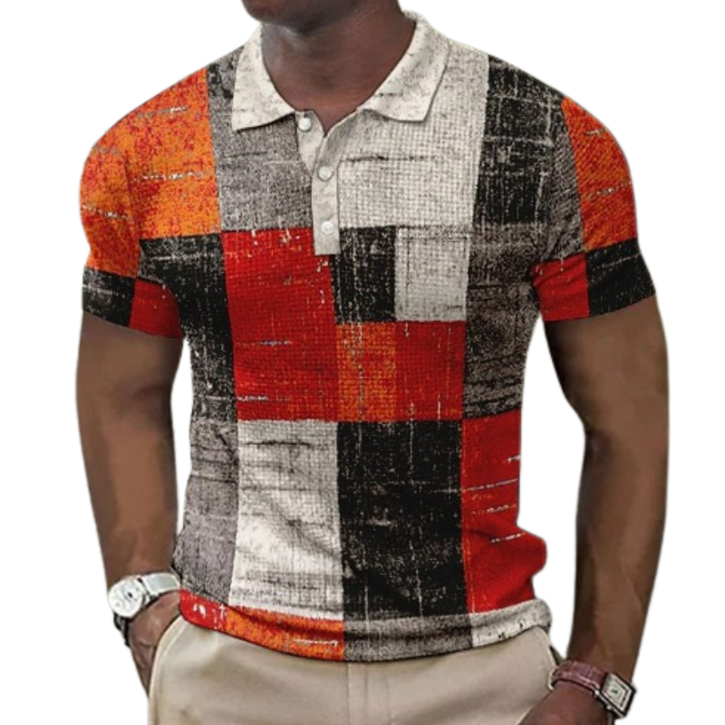 Michael | Modern Style Multicolor Polo Shirt