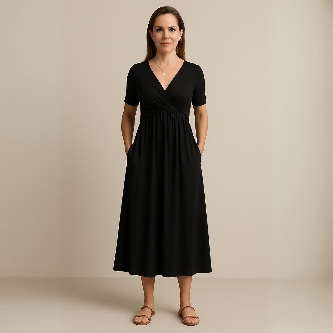 Anna – Cooling A-LINE Maxi Dress