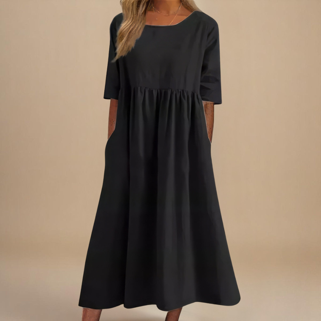 Marivelle™ Relaxed Empire Dress