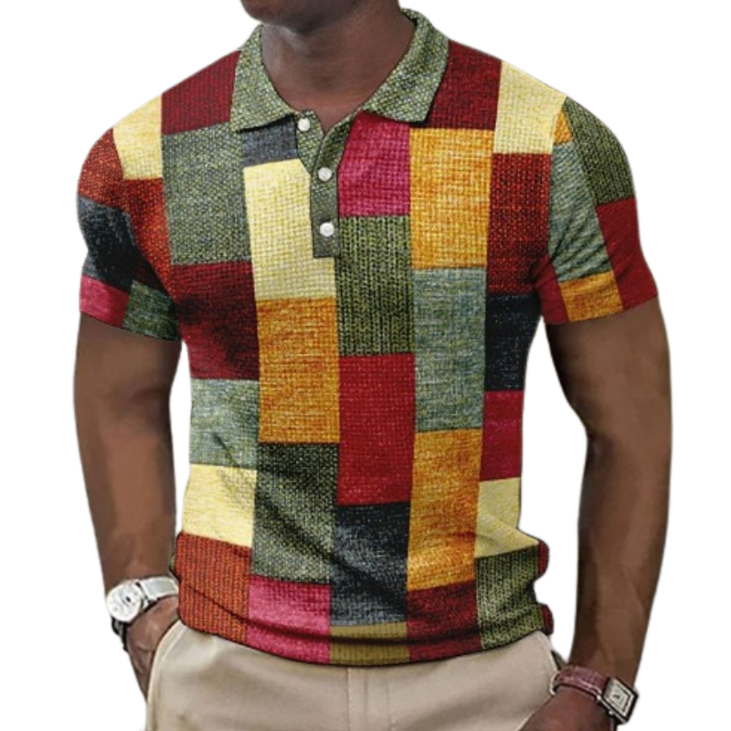 Michael | Modern Style Multicolor Polo Shirt