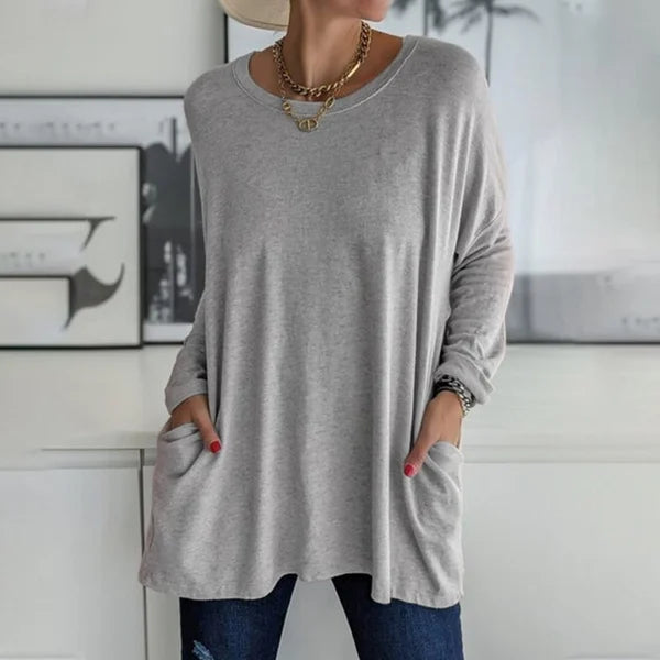 Adriana | Relaxed Long Sleeve Top