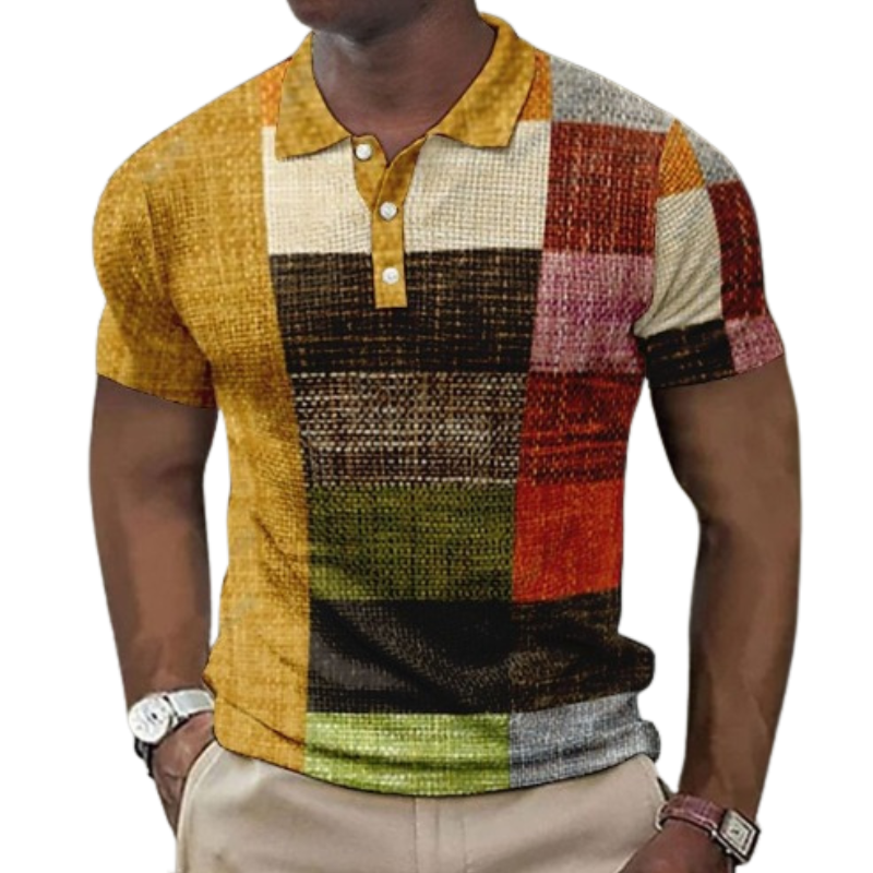 Michael | Modern Style Multicolor Polo Shirt