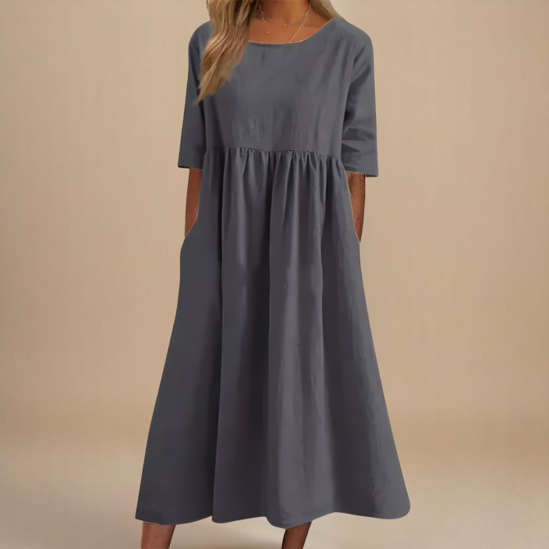 Marivelle™ Relaxed Empire Dress