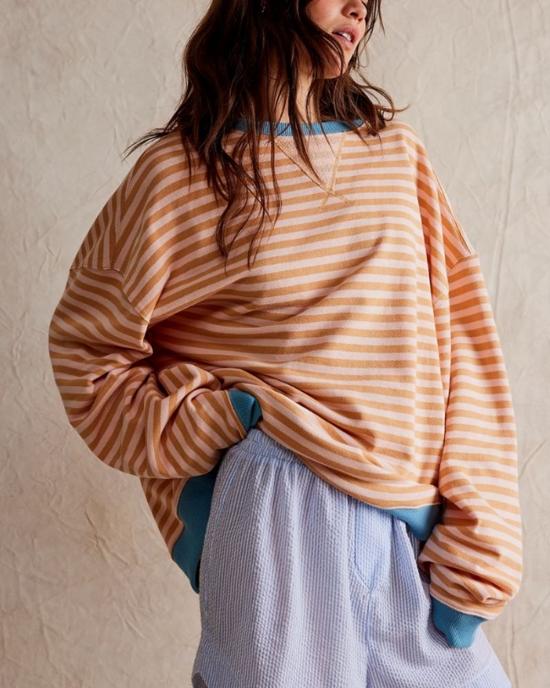 Imogen™ Relaxed Striped Pullover