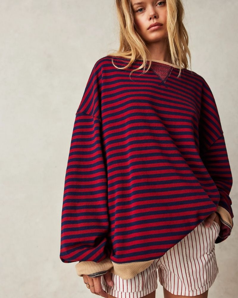 Imogen™ Relaxed Striped Pullover