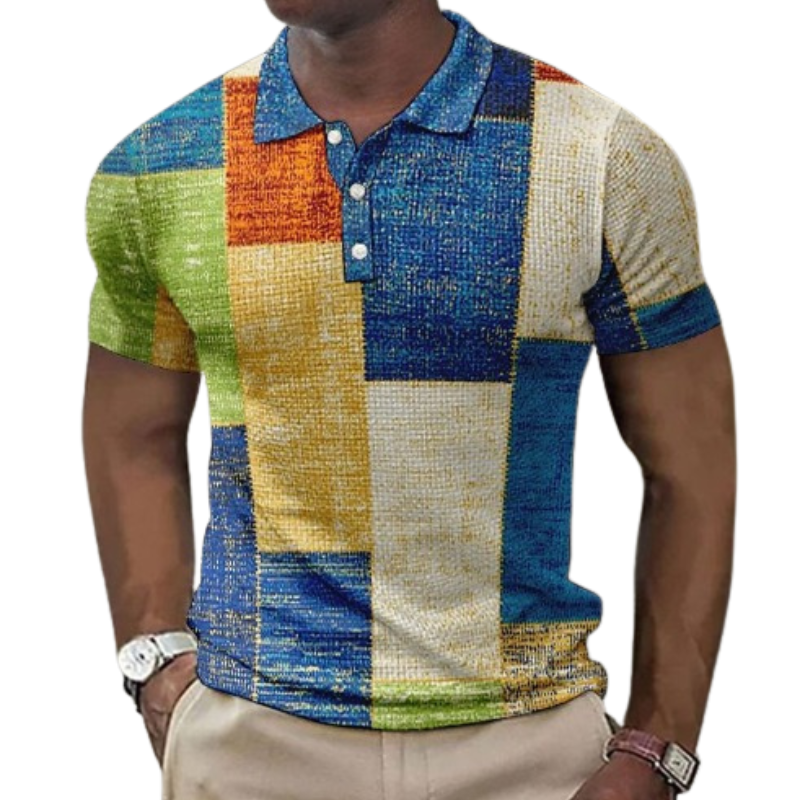 Michael | Modern Style Multicolor Polo Shirt