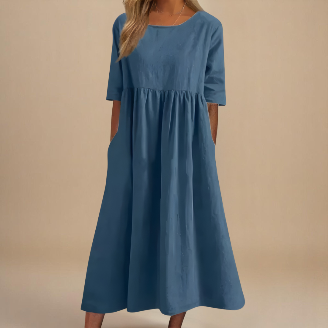 Marivelle™ Relaxed Empire Dress