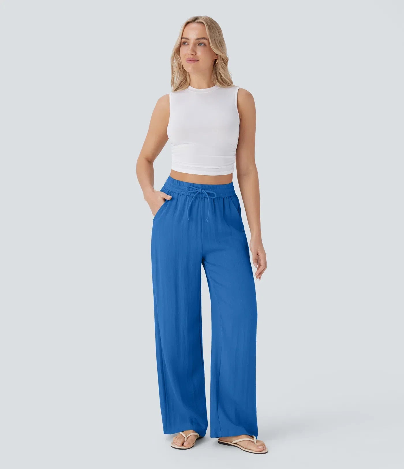 Cameron | Comfortable & Lightweight Linen Trousers with Elegant Legs