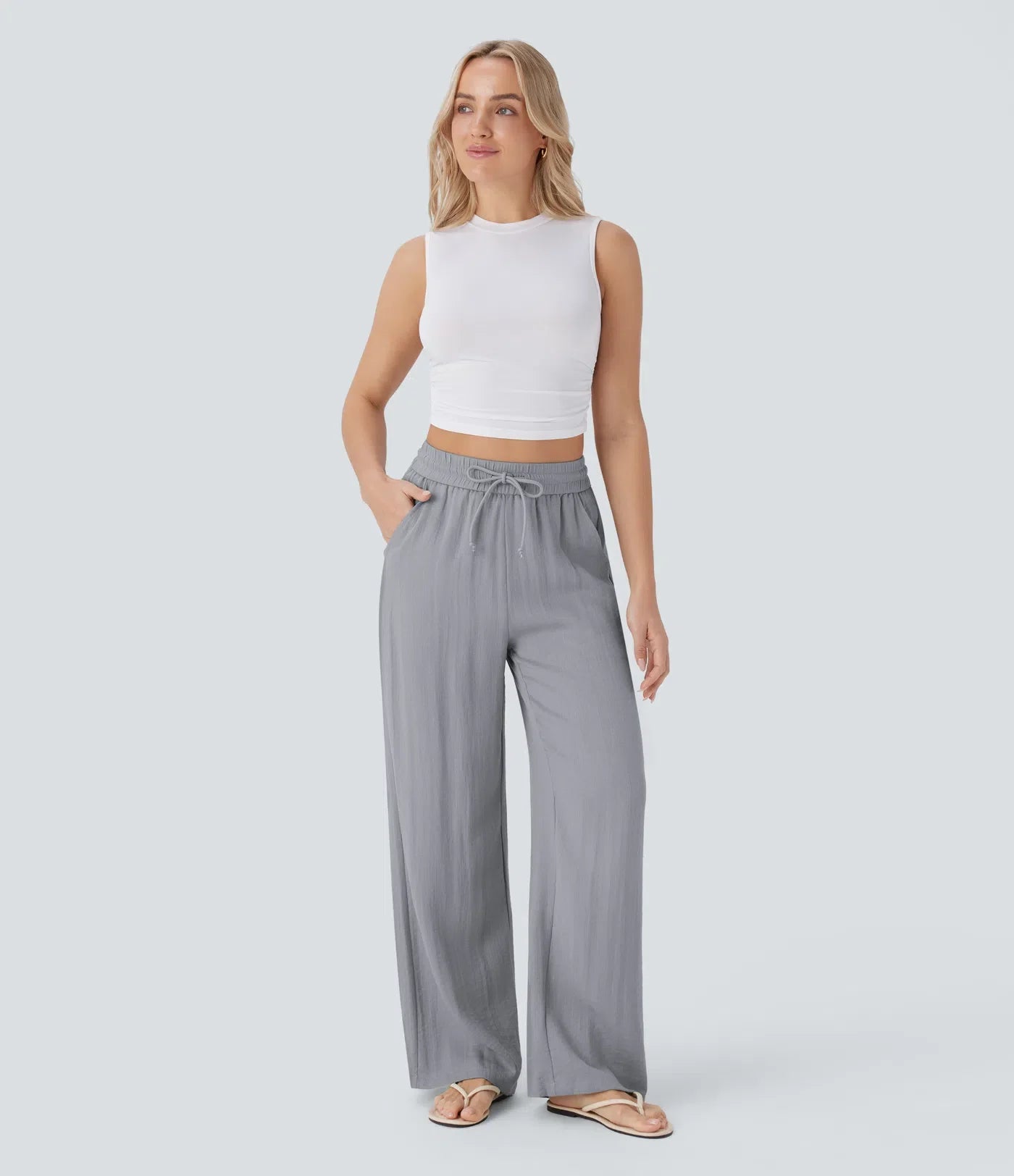 Cameron | Comfortable & Lightweight Linen Trousers with Elegant Legs