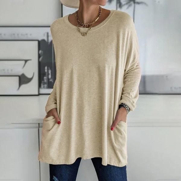 Adriana | Relaxed Long Sleeve Top