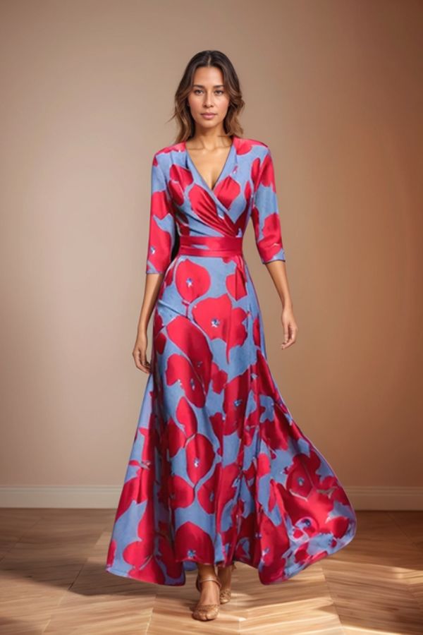 Lioraé™ Bloomwrap Maxi Dress