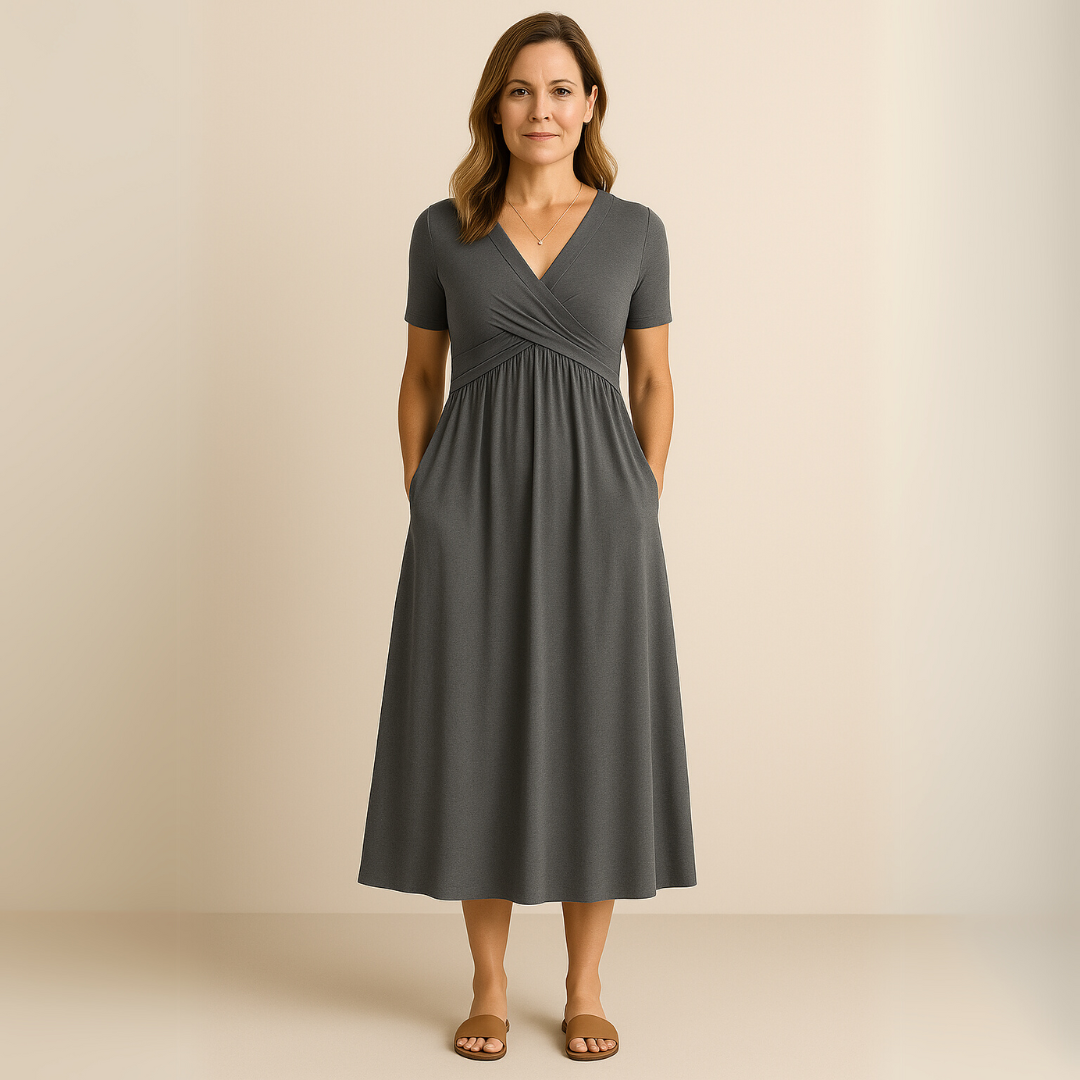 Anna – Cooling A-LINE Maxi Dress