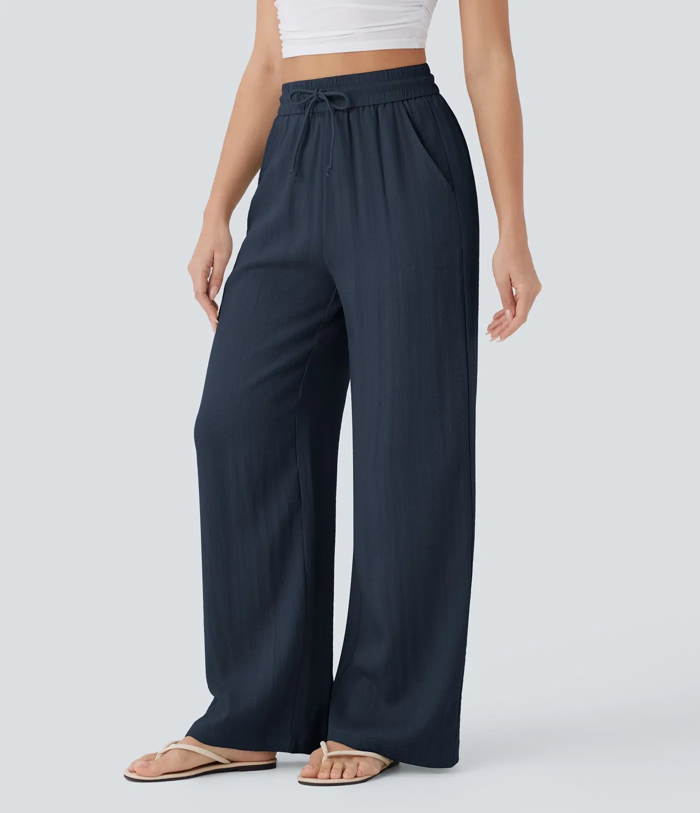 Cameron | Comfortable & Lightweight Linen Trousers with Elegant Legs
