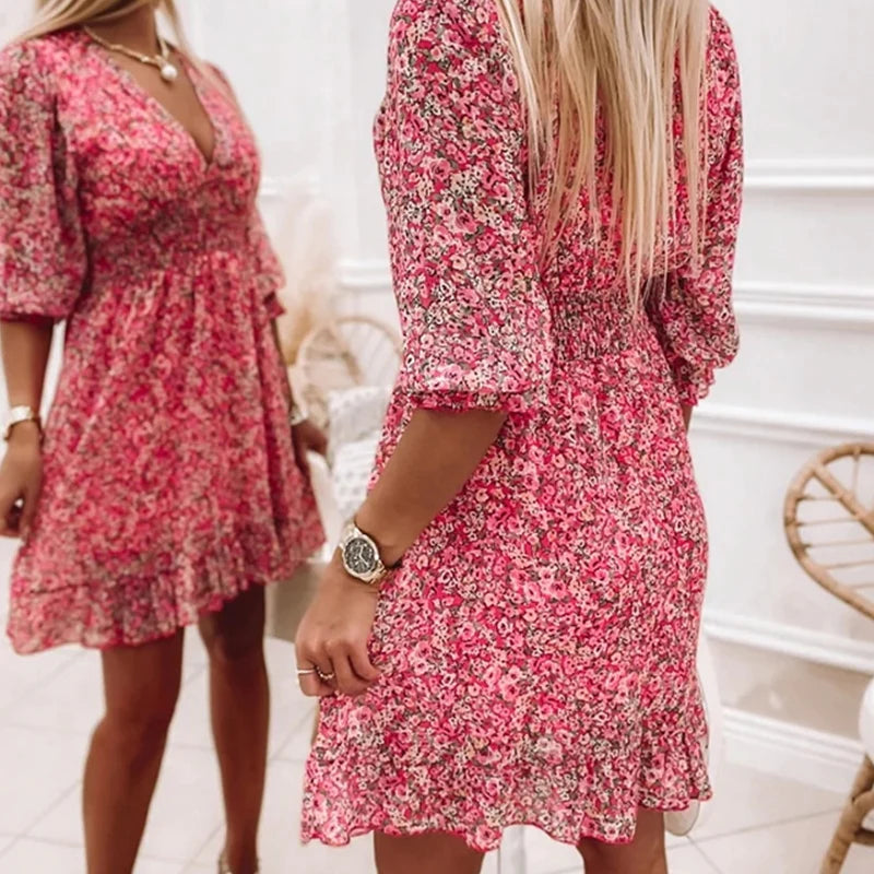 Serenya™ Blossom Breeze Mini Dress