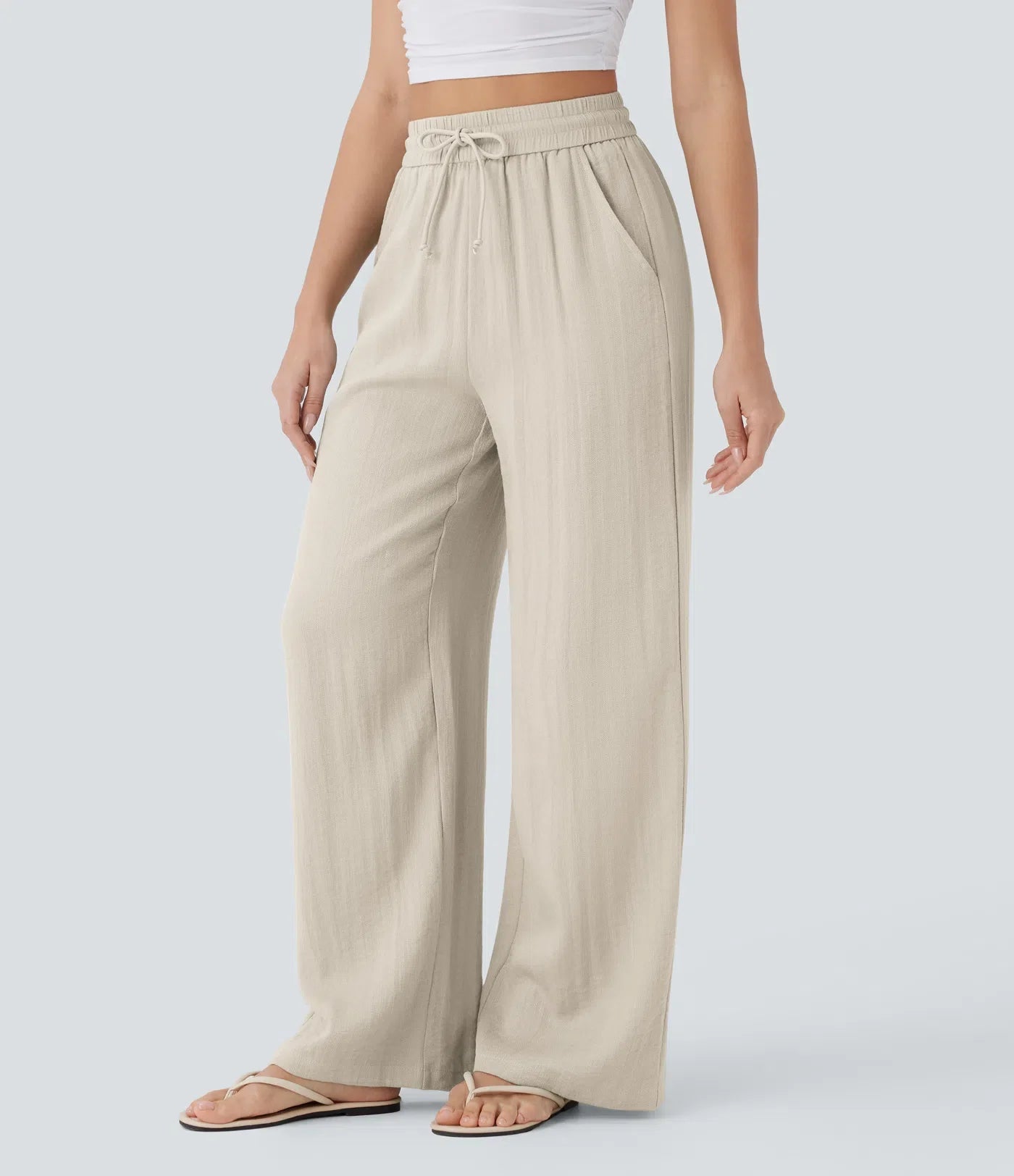 Cameron | Comfortable & Lightweight Linen Trousers with Elegant Legs