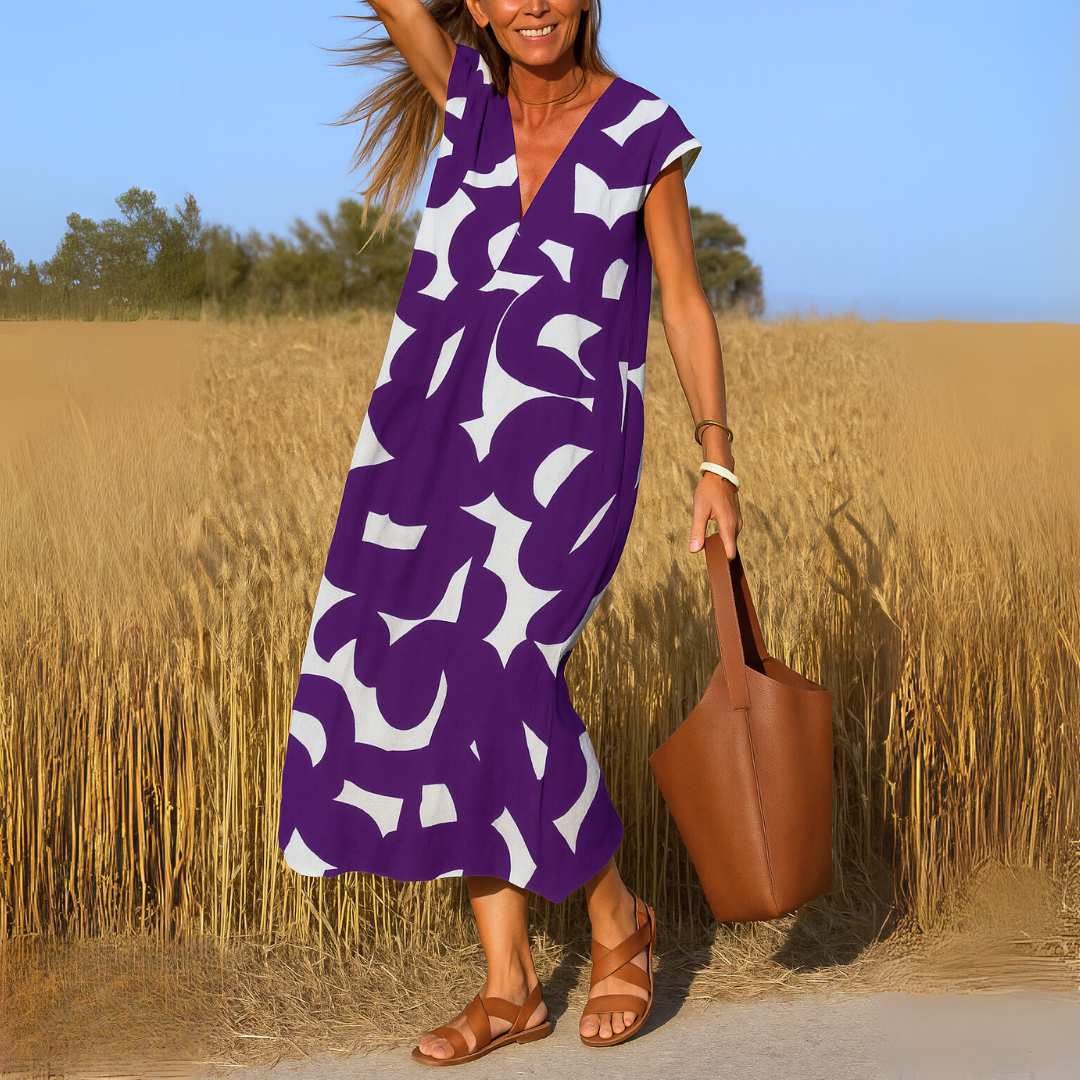 Noella™ Abstract Breeze Dress