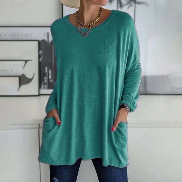 Adriana | Relaxed Long Sleeve Top