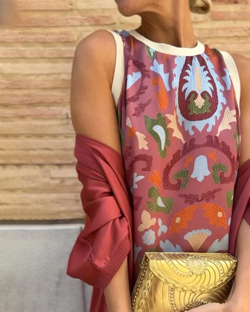 Aurelia™ Boho Maxi Kaftan Set