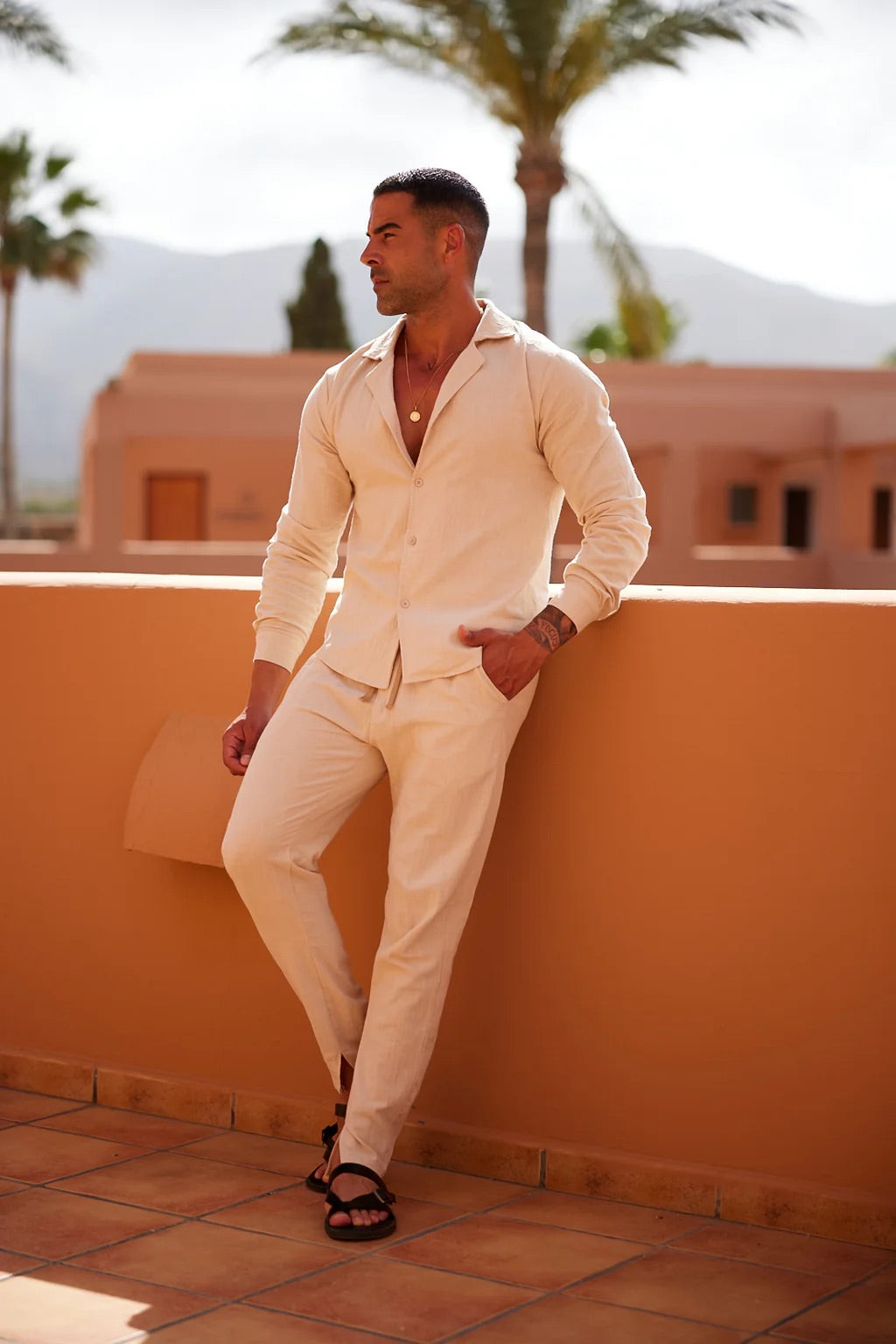Johnny | Linen Summer Set