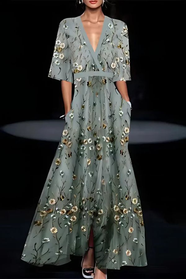 Lioraé™ Bloomwrap Maxi Dress