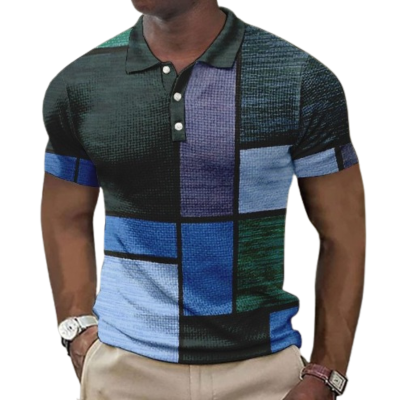 Michael | Modern Style Multicolor Polo Shirt