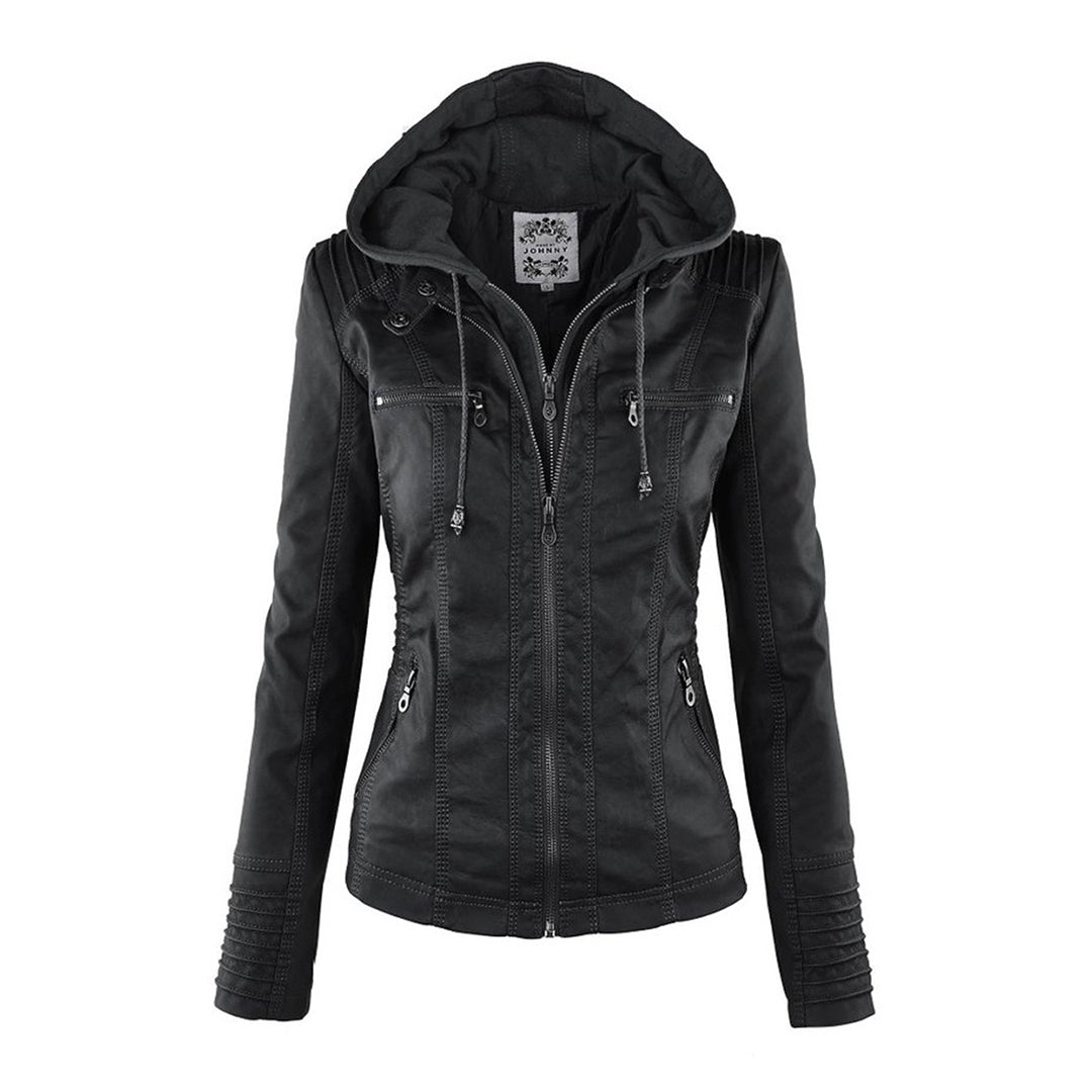 Lexi - Leather Biker Jacket