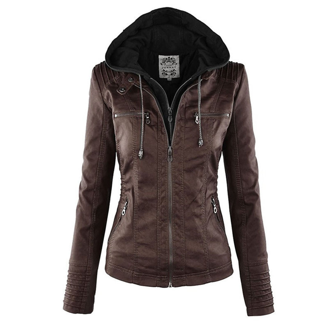 Lexi - Leather Biker Jacket