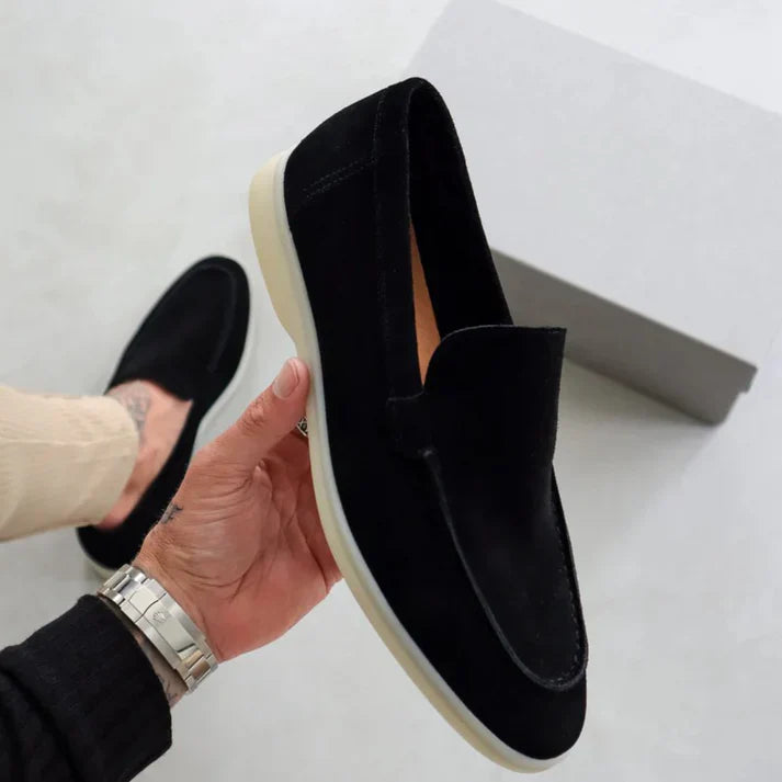Jason | Stylish Suede Loafers