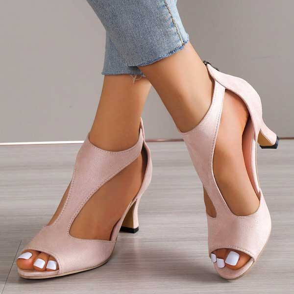 Velverra™ Sculpted Heel Sandals