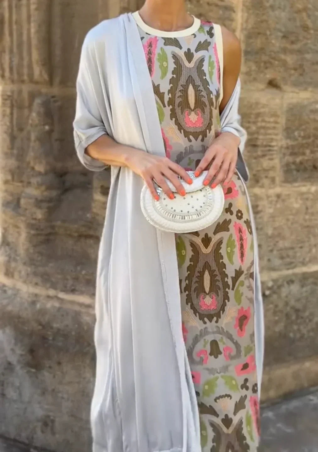 Aurelia™ Boho Maxi Kaftan Set