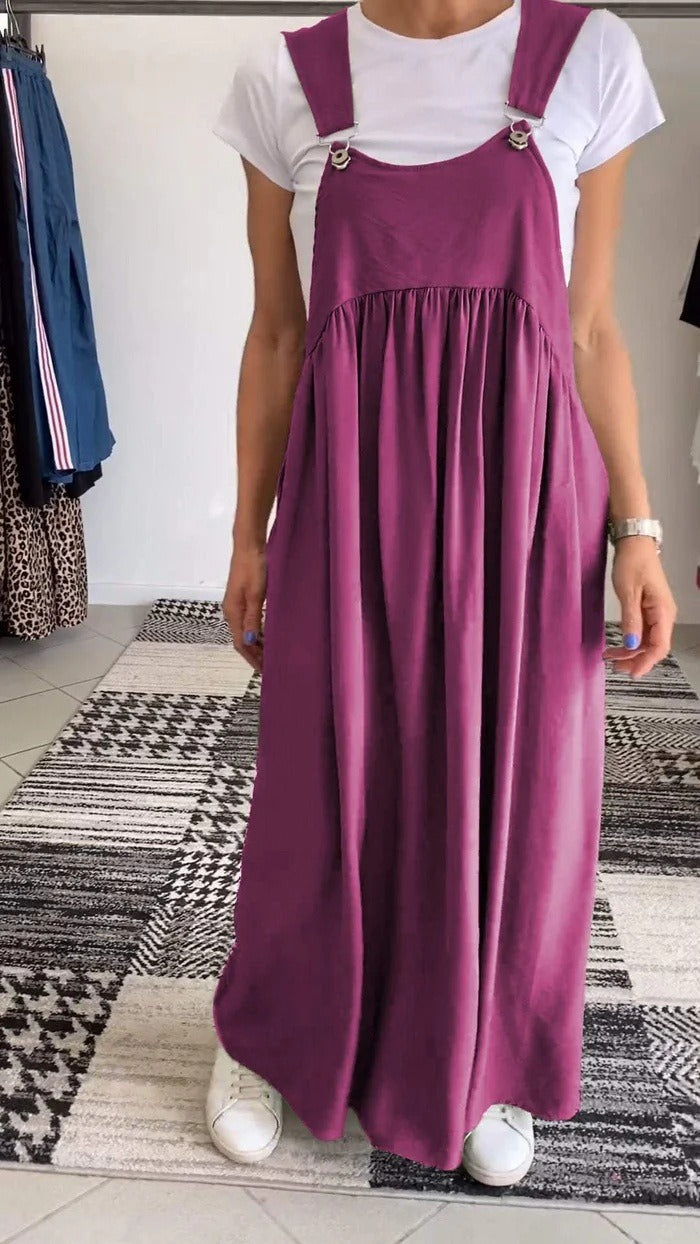 Clarabelle™ Casual Layered Maxi Dress