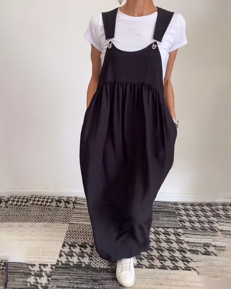 Clarabelle™ Casual Layered Maxi Dress