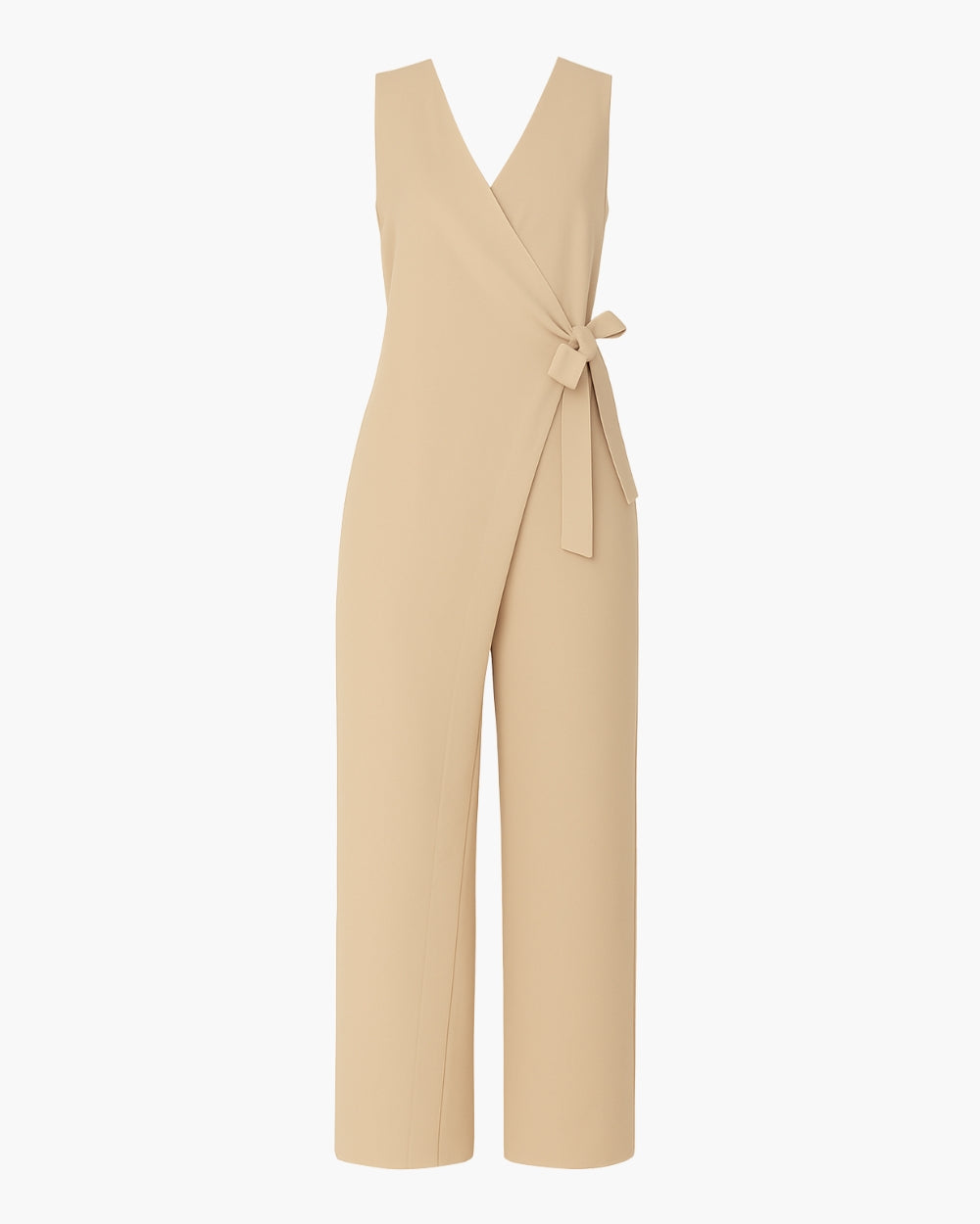 Solvara™ Wrap Tie Jumpsuit