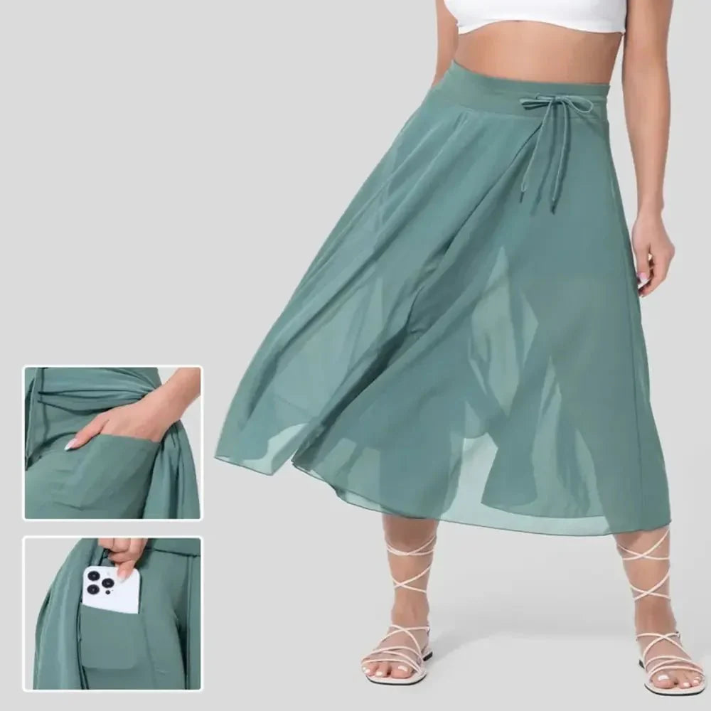 Elovena™ Pocket Breeze Skirt