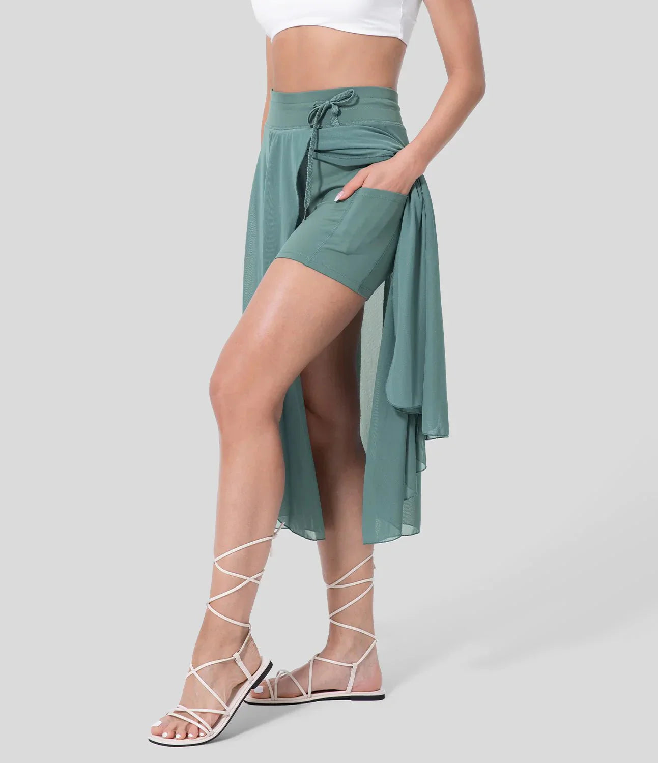 Elovena™ Pocket Breeze Skirt