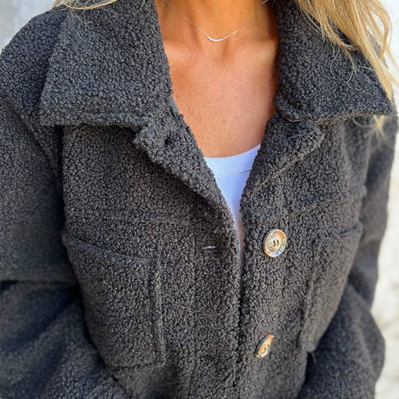 Holiday™ Fleece Button Jacket