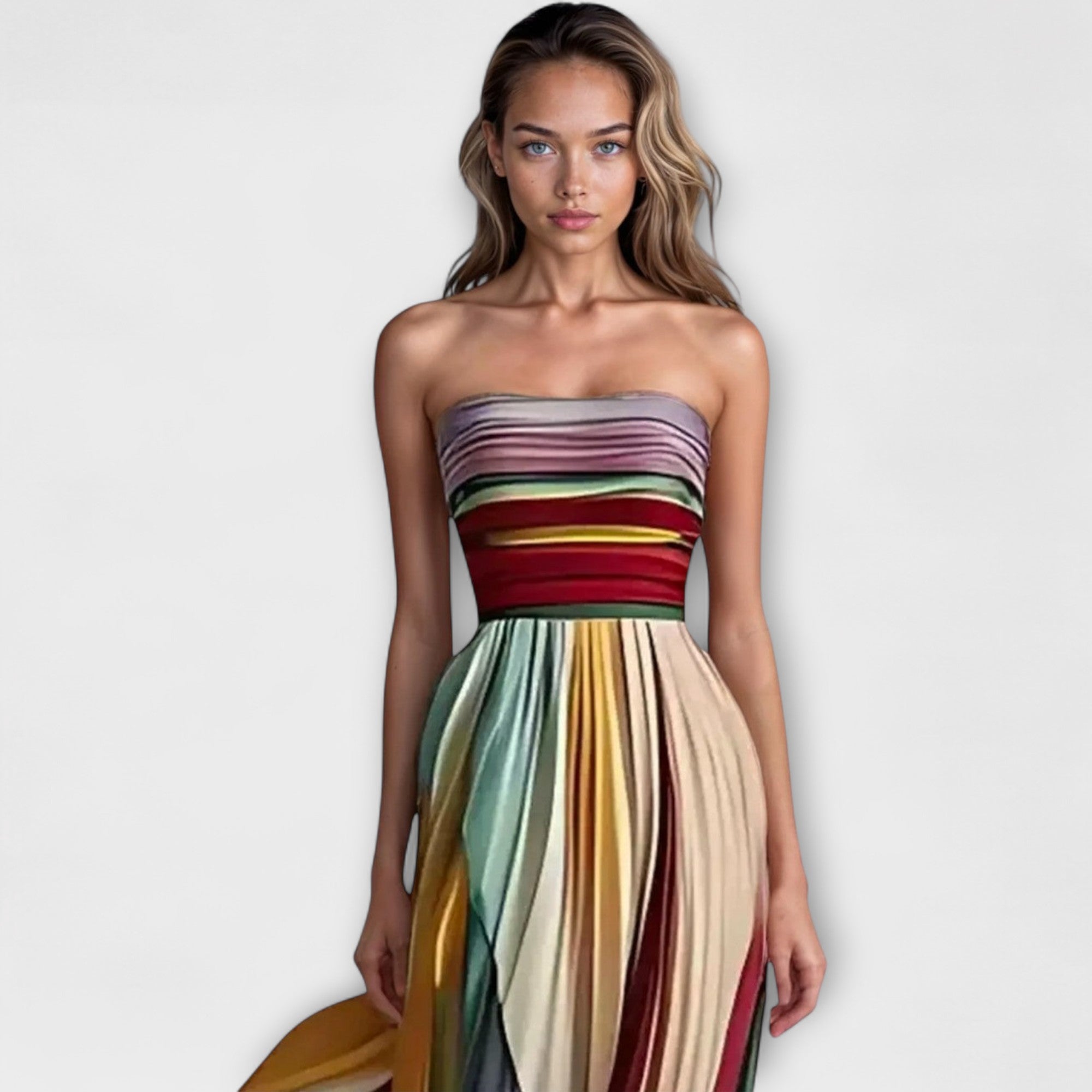 Maribella™ Sunset Stripe Dress