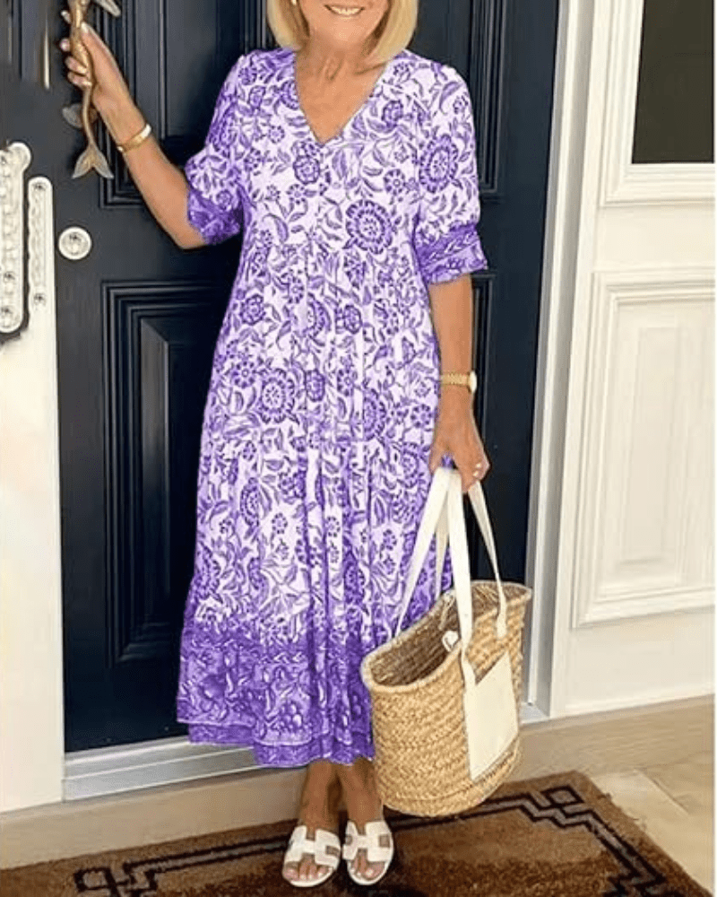 Violetta™ Garden Midi Dress