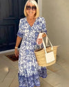 Florivine™ Summer Bloom Midi Dress
