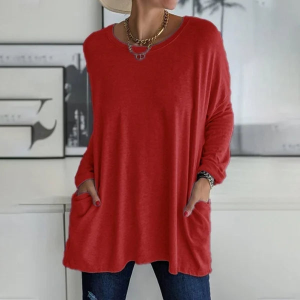 Adriana | Relaxed Long Sleeve Top