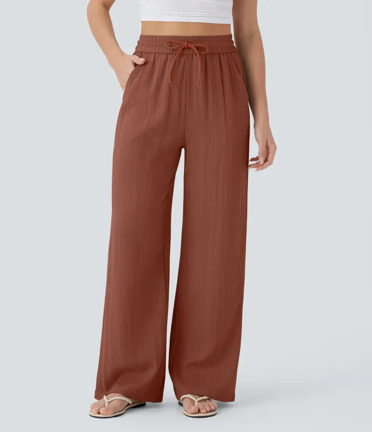 Cameron | Comfortable & Lightweight Linen Trousers with Elegant Legs
