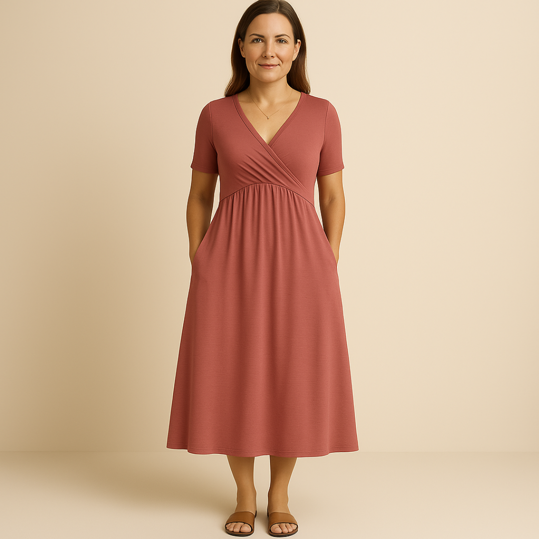 Anna – Cooling A-LINE Maxi Dress