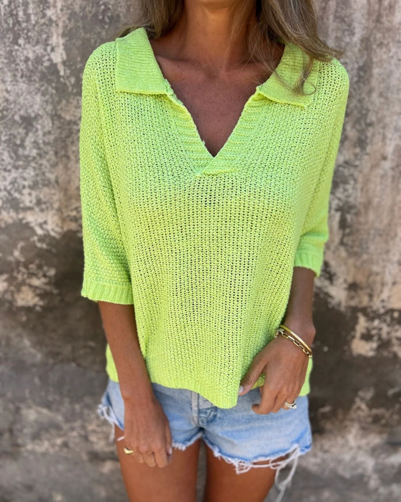 Imogen™ Breezy Collar Knit