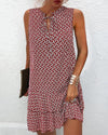 Isla™ Tie-Neck Mini Dress