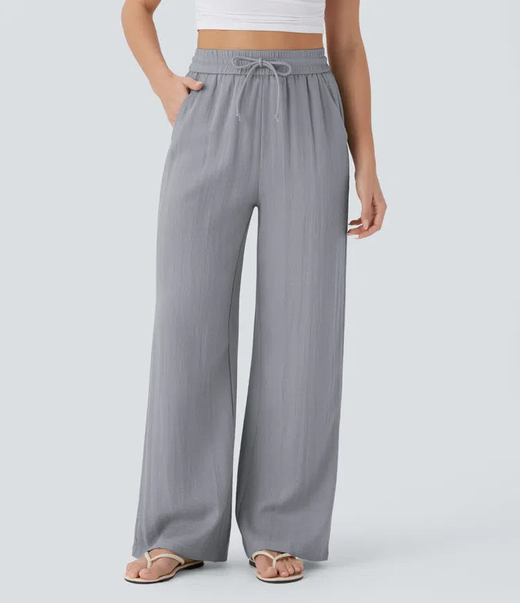 Cameron | Comfortable & Lightweight Linen Trousers with Elegant Legs