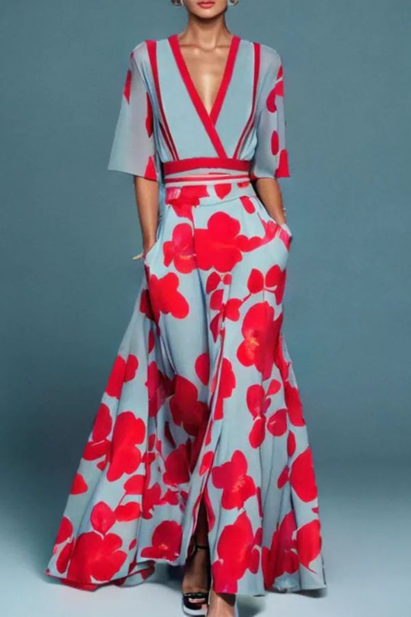 Lioraé™ Bloomwrap Maxi Dress