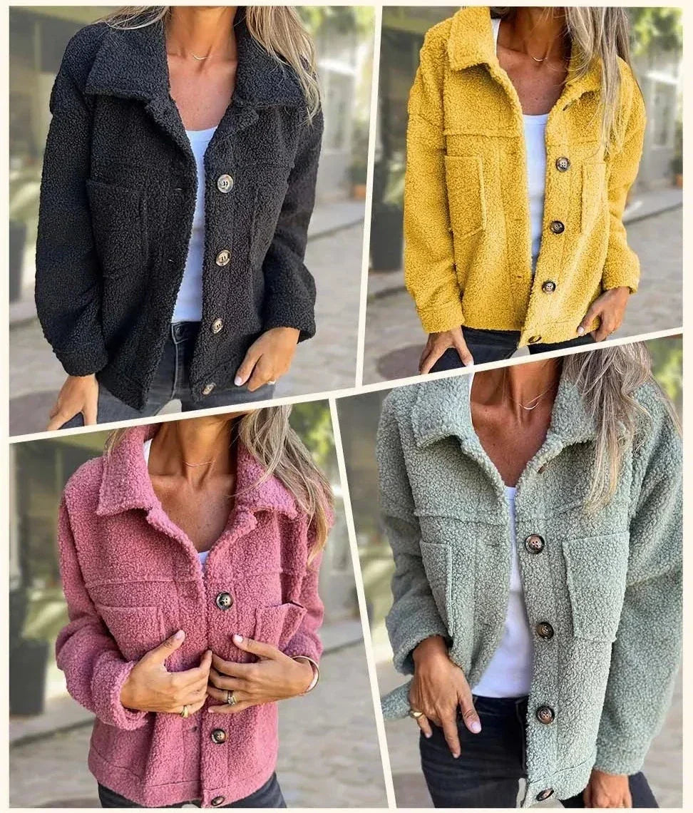 Holiday™ Fleece Button Jacket